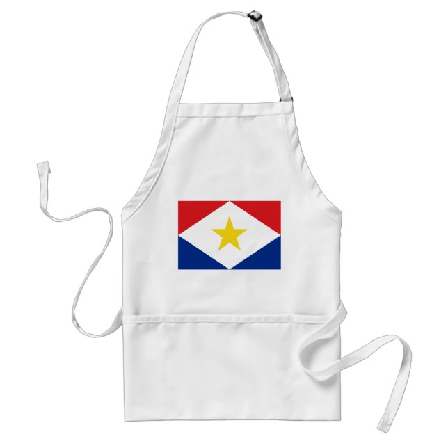 Saba Flag Standard Apron (Front)