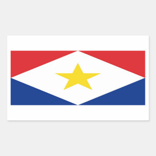 saba island flag Netherlands country region Sticker