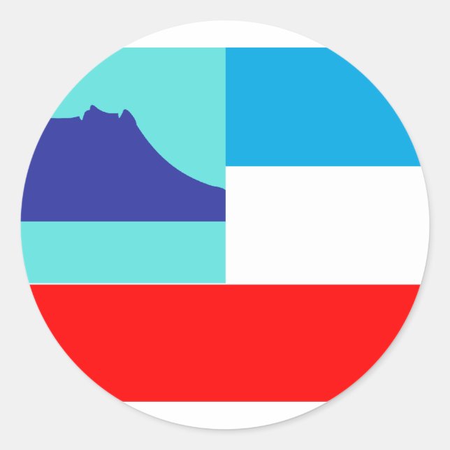 Sabah, Malaysia Classic Round Sticker (Front)