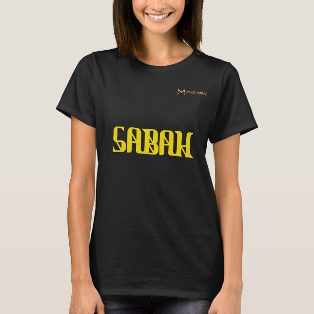 Sabah State  T-Shirt (Front)