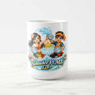 Sabaidee Pi Mai Lao – Lao New Year Water Festival  Coffee Mug