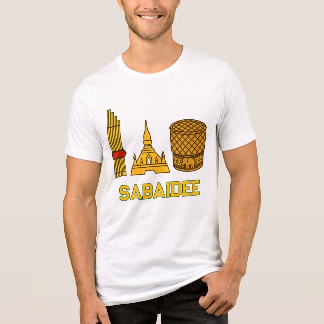 sabaidee Tri-Blend shirt (Front)