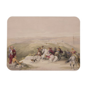 Sabaste, ancient Samaria, April 17th 1839, plate 4 Magnet
