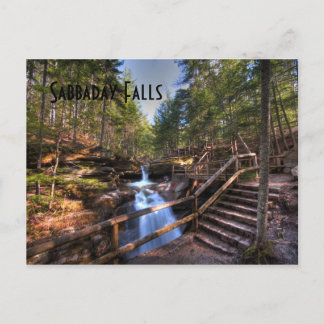 Sabbaday Falls Postcard