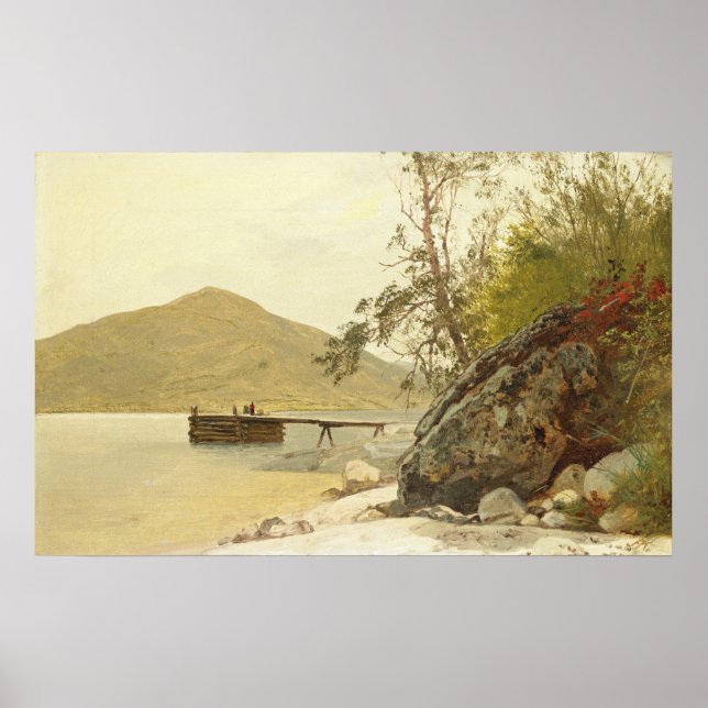 Sabbath Day Point - John Kensett Fine Art Poster (Front)