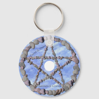 sabbets Disc Label Keychain