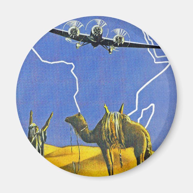 Sabena ~ Belgique Congo Magnet (Front)
