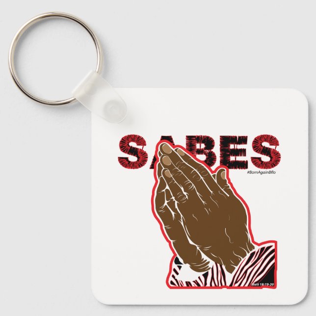 SABES Black History month  Keychain (Front)