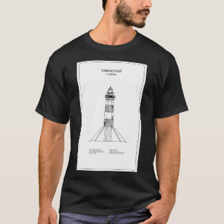 Sabine Pass Lighthouse Louisiana BD TShirt