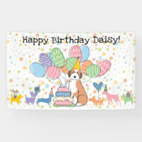 Sable Aussiedoodle Dog Birthday Party