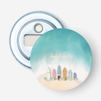 Sable de plage et ouvre-bouteille de surf