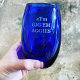 Sable Etché Sapphire Bleu Vin Stemless