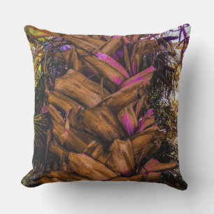 Sable Palm Trunk Outdoor Pillow