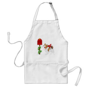 Sable Papillon Christmas Mail Standard Apron