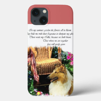 Sable Rough Collie Art Gifts iPhone 13 Case