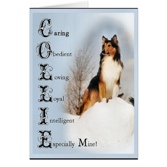 Sable Rough Collie Gifts (Front)