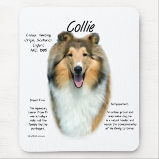 Sable Rough Collie Meet the Breed Mouse Pad