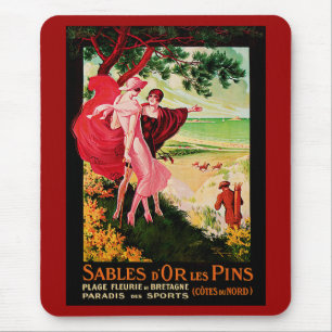 Sables d'Or Les Pins Mouse Pad