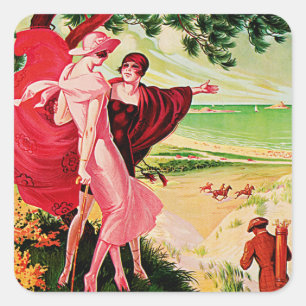 Sables d'Or Les Pins Square Sticker