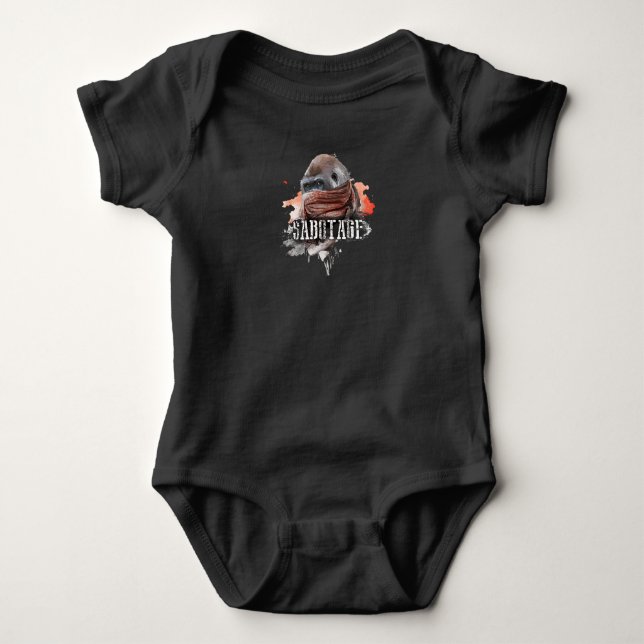 Sabotage Baby Bodysuit (Front)