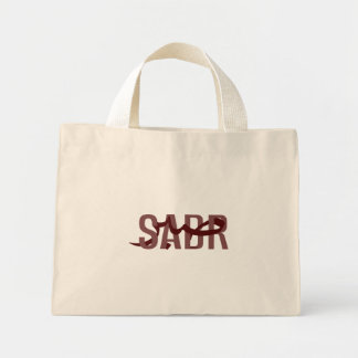 Sabr Arabic Tote BagMinimalist Islamic Calligraphy
