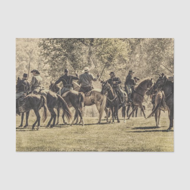 Sabre Battle Tissue Paper (Front)
