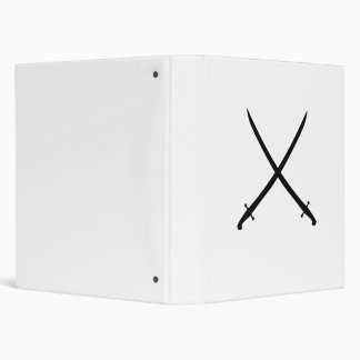 Sabre sword crossed binder