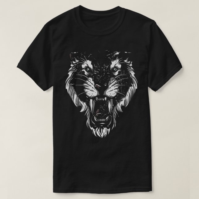 Sabre tooth cat 1 T-Shirt (Design Front)