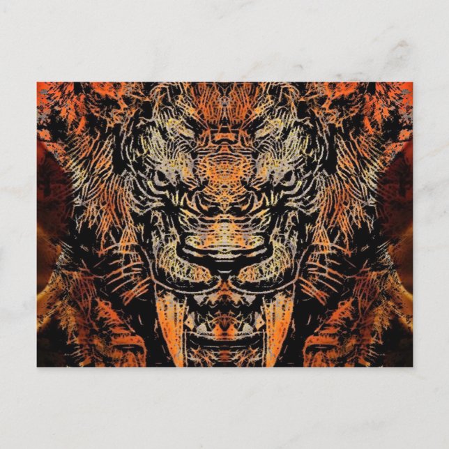 Sabre Tooth Postcard (Front)