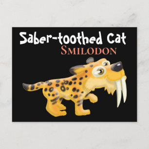 Sabre-toothed Cat Postcard