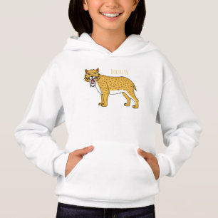 Sabre-toothed tiger illustration