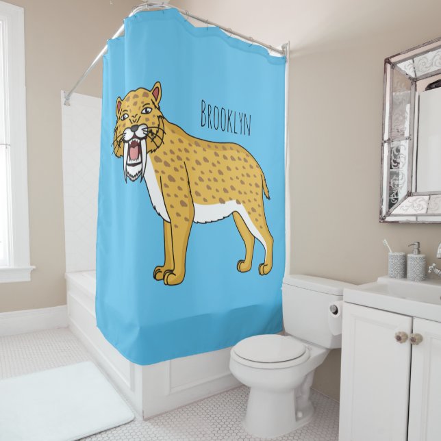Sabre-toothed tiger illustration (In Situ)
