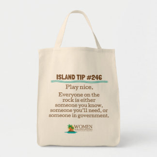 Sac #246 d'Eco de la toile de l'initié d'île