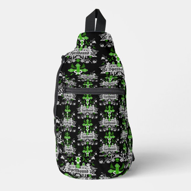 Sac À Bandoulière Accessoires de mode Gothique Post Punk (Recto)