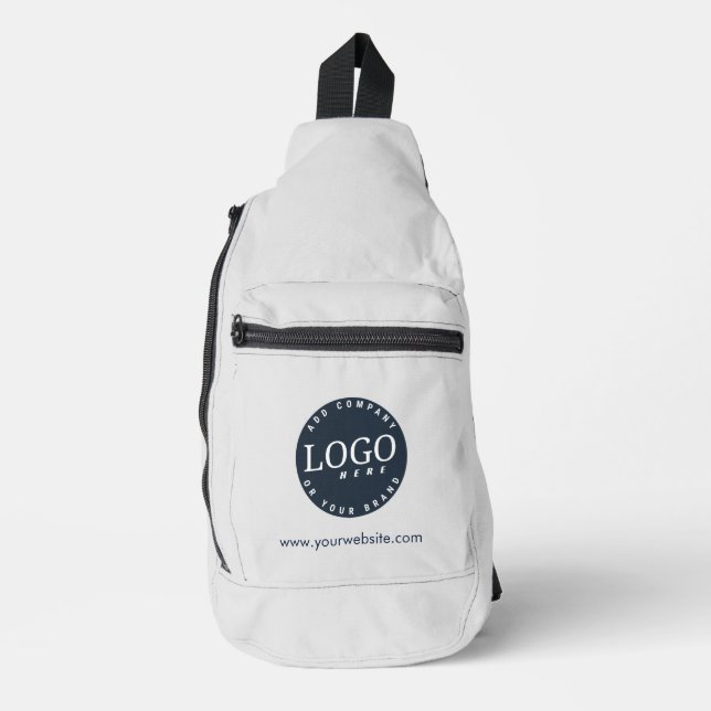 Sac À Bandoulière Ajouter un logo d'entreprise Employés de l'entrepr (Recto)