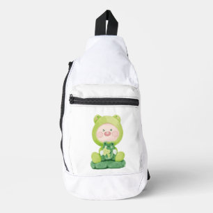 Sac À Bandoulière Amis KaKao - Apeach la grenouille des vacances ver