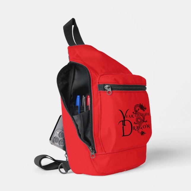 Sac À Bandoulière Année du dragon (Ouvrir)