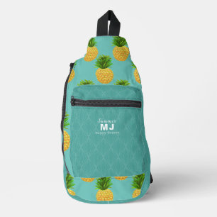 Sac À Bandoulière Aqua ananas