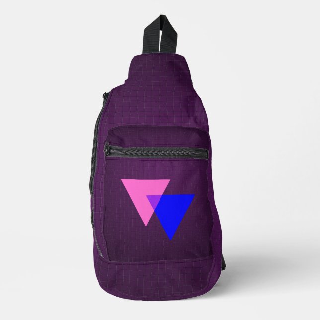 Sac À Bandoulière Bisexuality symbol  (Recto)
