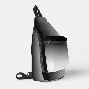 Sac À Bandoulière Blanc dégradé à noir