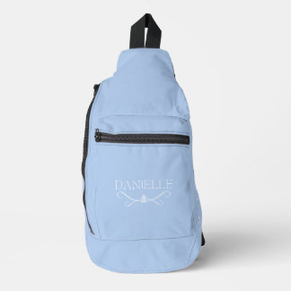 Sac À Bandoulière Bleu clair Nom personnalisé "Ballet Everyday"