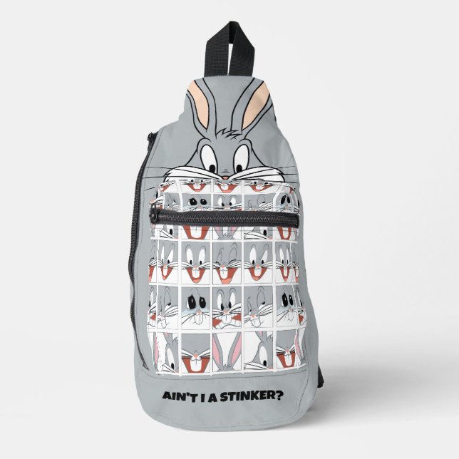Sac À Bandoulière Blocs d'expression BUGS BUNNY™ (Recto)