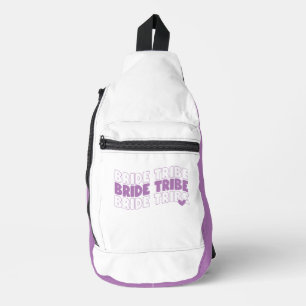 Sac À Bandoulière Bride Tribe Lavender Blanc