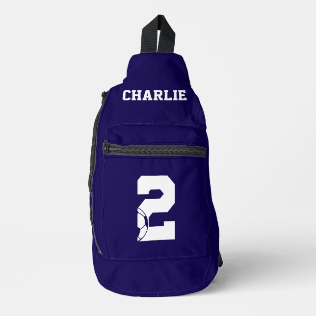 Sac À Bandoulière Chaussure de football personnalisée (Recto)