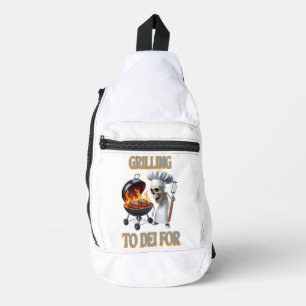 Sac À Bandoulière Chef Skeletal Gratter À Dei Pour