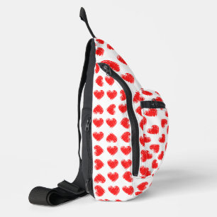 Sac À Bandoulière Coeurs