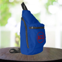 Couleurs Scolaires Bleu Royal et Rouge avec Lettre