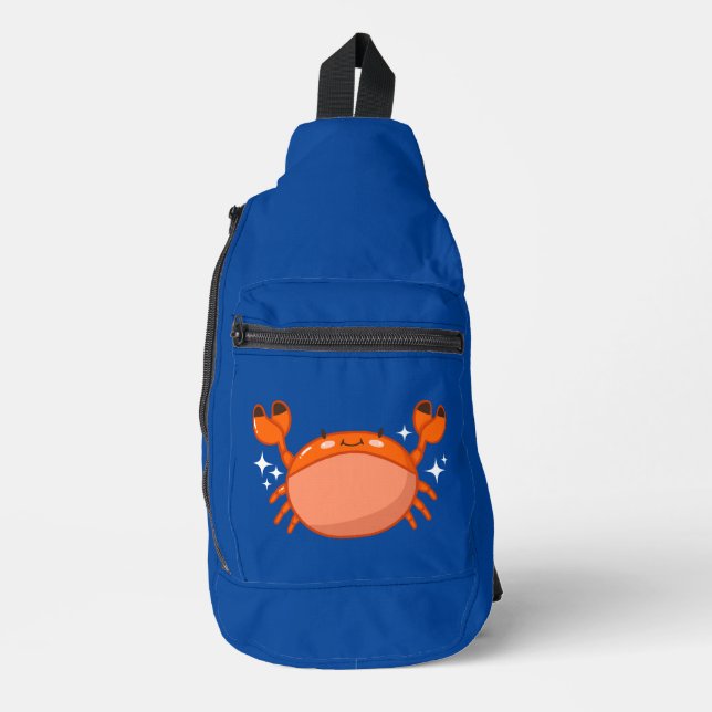 Sac À Bandoulière Cute crabe Kawaii (Recto)