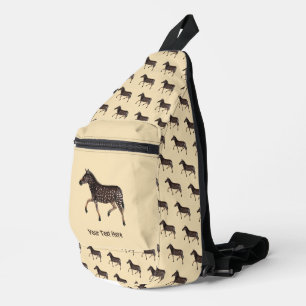 Sac À Bandoulière Cute Polka Dot Zebra