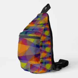 Sac à bandoulière Dark Geometric